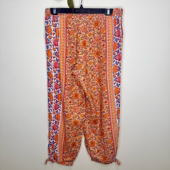 Rachel Zoe Marigold Market Linen-Blend Pants - Picture 5 of 8